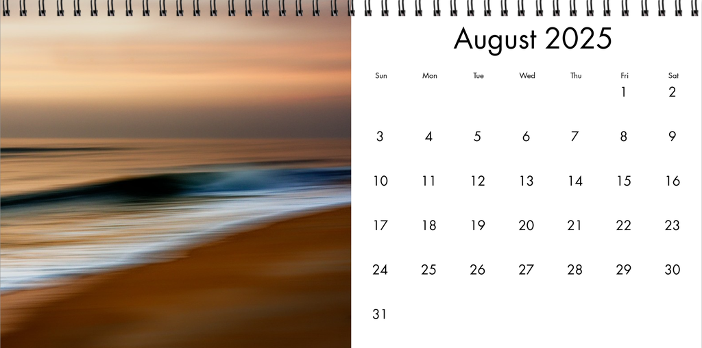 Desk Calendar 2025