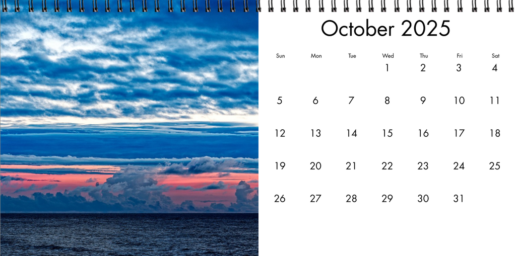 Desk Calendar 2025