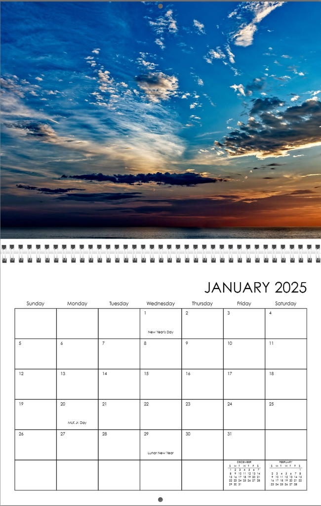 Wall Calendar 2025