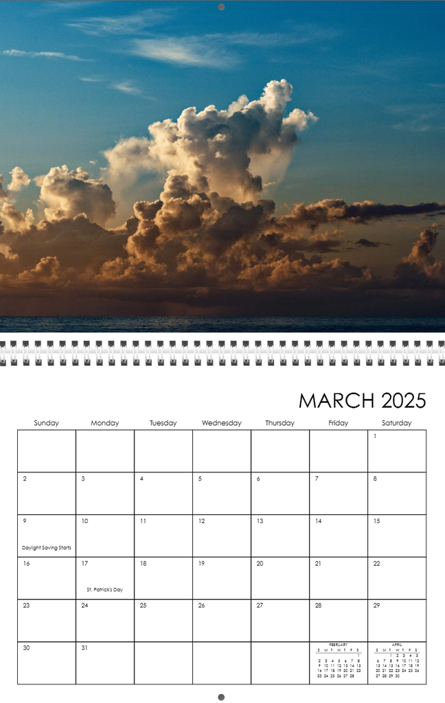 Wall Calendar 2025