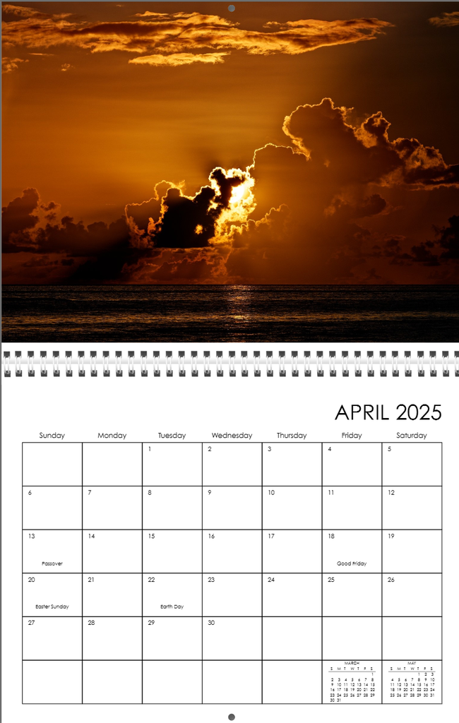 Wall Calendar 2025