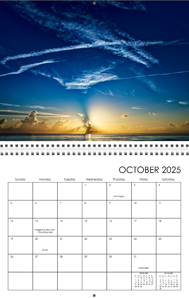 Wall Calendar 2025