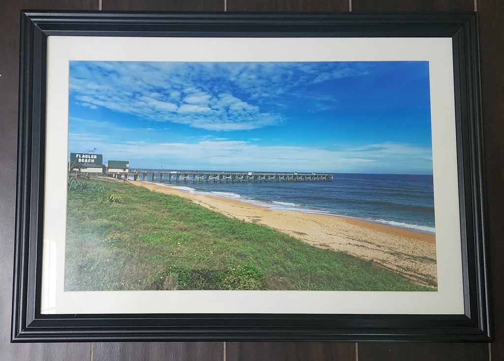 Framed picture of the Pier
